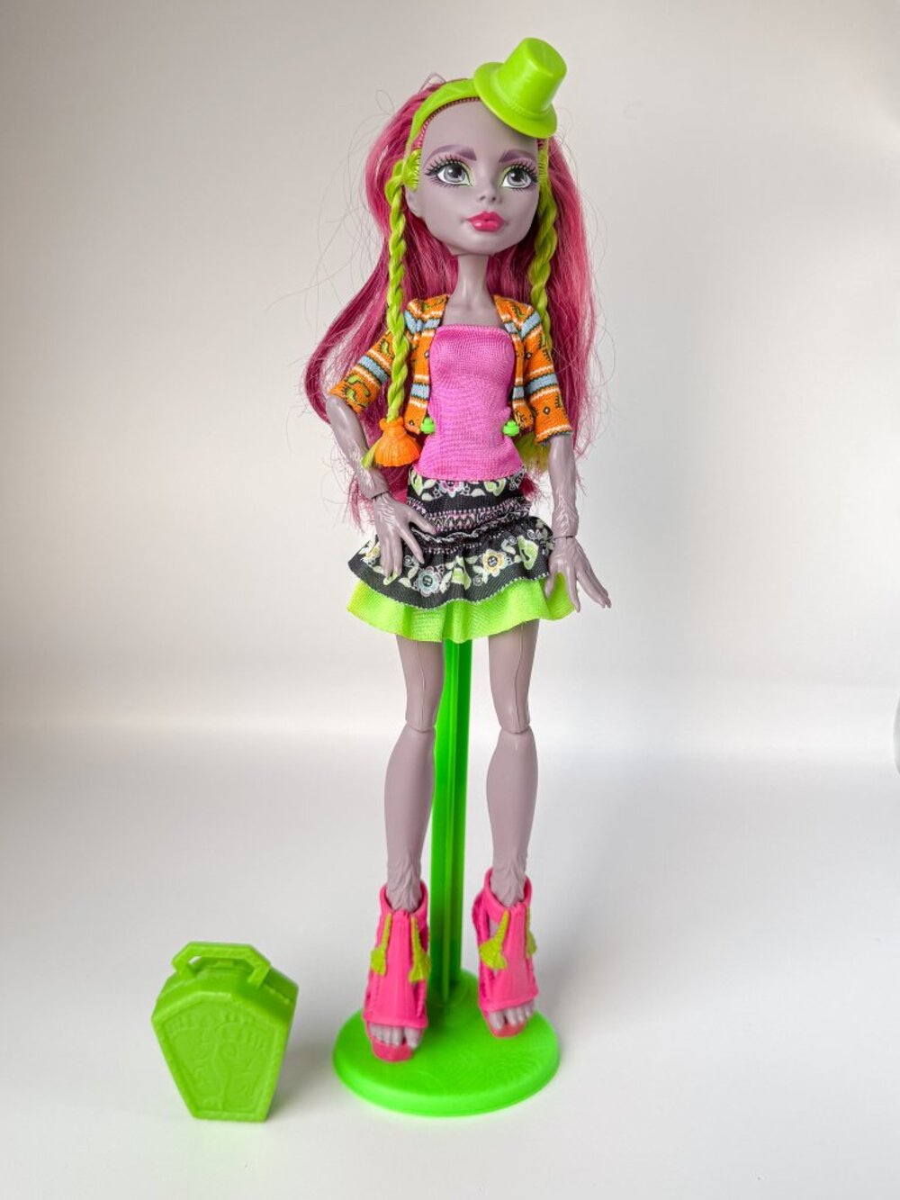 Monster High Monster Exchange Marisol Coxi Doll Complete 2014